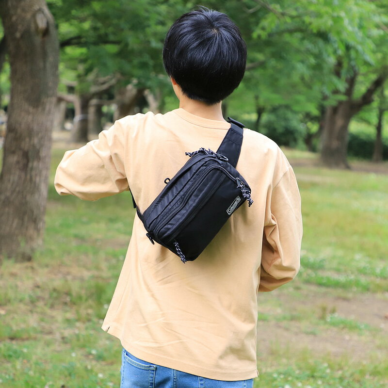 Coleman コールマン WALKER ウォーカー WALKER POUCH ウエストバッグ ショルダーバッグ ボディバッグ 斜め掛けバッグ 3WAY 2L ウォーカーポーチ アウトドア ブランド メンズ レディース 男女兼用 普段使い ウォーキング 旅行 レジャー アウトドア 鞄