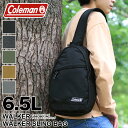 コールマン ボディバッグ Coleman WALKER ウォーカー SLINGBAG スリングバッグ ボディバッグ 斜め掛け メンズ レディース キッズ アウト...