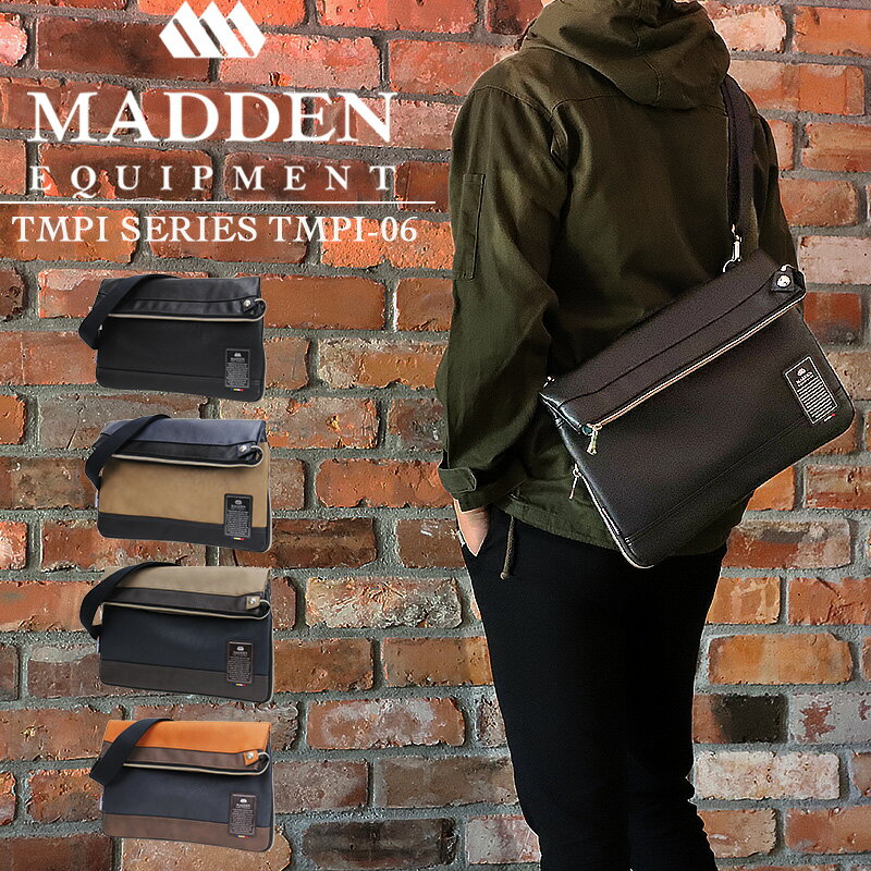メデンイクイップメント メデン ボディバッグ クラッチバッグ メンズ コンパクト 軽量 合成皮革 フェイ..