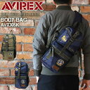アビレックス バッグ トップガン2 ボディバッグ メンズ アヴィレックス AVIREX 限定モデル レディース 男女兼用 TOPGUN2 大容量 かっこいい 斜め掛けバッグ ワンショルダーバッグ AVX305K イーグル EAGLE ボディバック 大きめ ブランド 20代 30代 40代 50代