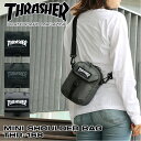 スラッシャー ショルダーバッグ レディース ブランド THRASHER Benchmark ベンチマーク THR-168 ミニショルダーバッグ ショルダーポーチ 斜め掛け 撥水 軽量 スポーツ 旅行 フェス アウトドア レジャー メンズ 正規品 オシャレ カジュアル 人気 鞄 カバン かばん バッグ