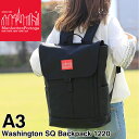 Manhattan Portage マンハッタンポーテージ Washington SQ Backpack ワシントンSQバックパック フラップリュック デイパッ...