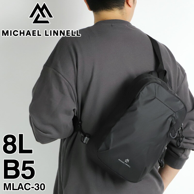 マイケルリンネル ボディバッグ メンズ ブランド MICHAEL LINNELL A.R.M.S アームズ MLAC-30 ワンショルダーバッグ …