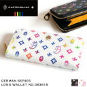 カステルバジャック 財布 長財布 小銭入れ CASTELBAJAC German ジェルマン ラウンドファスナー長財布 ロングウォレット 札入れ サイフ さいふ 普段使い 旅行 ビジネス 通勤 ゴルフ メンズ レディース 男女兼用 ブランド カジュアル オシャレ 白 人気 革 レザー 063615