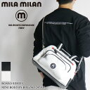 ミラミラン バッグ ボストンバッグ メンズ ブランド 小さめ MILA MILAN Rosso ロッソ 247301 ミニボストンバッグ ショルダーバッグ 斜め...
