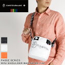 カステルバジャック バッグ ショルダーバッグ メンズ ブランド ゴルフ 小さめ CASTELBAJAC PASSE パセ 031122 ミニショルダーバッグ 斜...