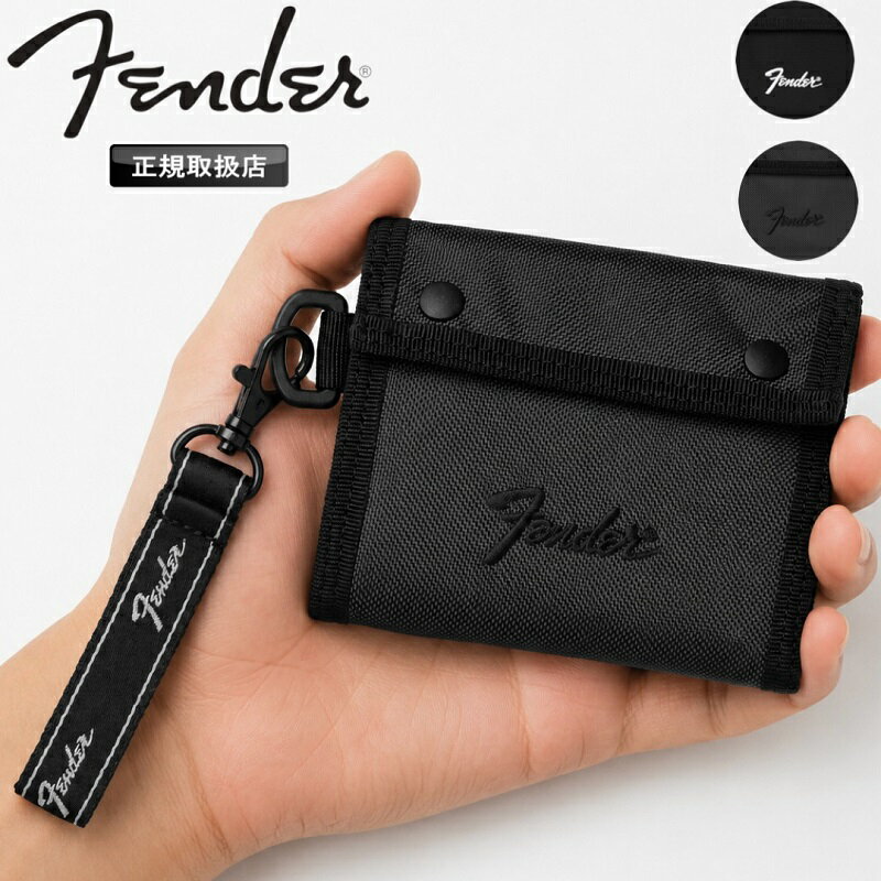 乐天商城 - 【2026年6月入荷 フェンダー 財布 三つ折り メンズ ブランド ナイロン 三つ折り財布 Fender 950-6070 札入れ ミニ財布 折財布 コンパク スナップボタン 普段使い フェス アウトドア サブ カジュアル オシャレ 人気 さいふ サイフ 小物