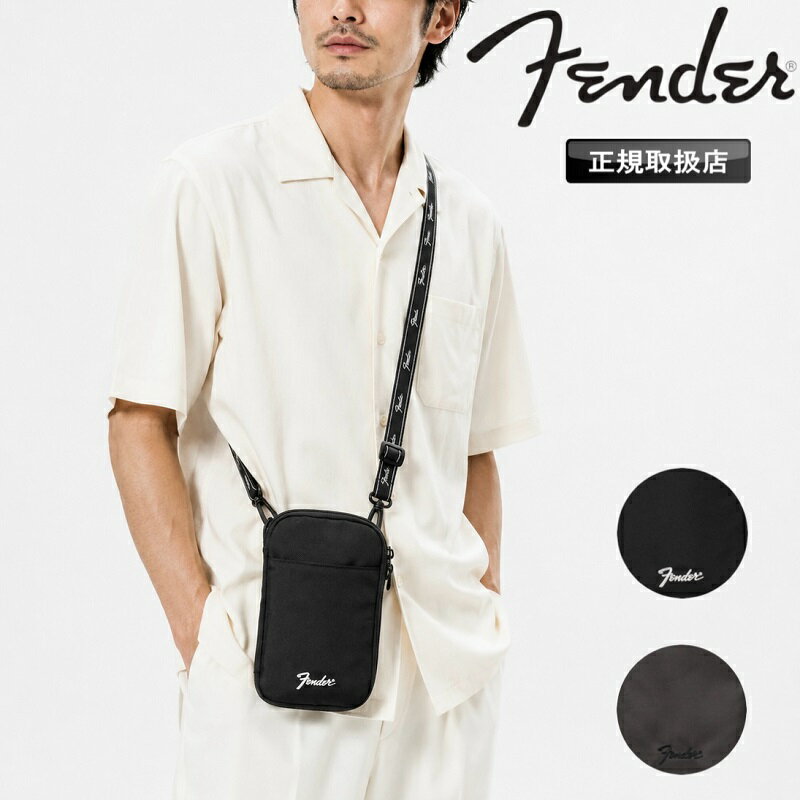 乐天商城 - 【2026年6月入荷】フェンダー ミニショルダーバッグ ミニショルダー メンズ ブランド ナイロン Fender 950-6072 カードポケット コンパク 軽量 スマートショルダー 普段使い フェス アウトドア サブ サブバッグ カジュアル オシャレ 人気 小物 ミニマル