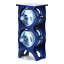 ユーウォーターボトルラック ブルー【U-shape5枚＋Shelf】ガロンボトル収納 ウォーターサーバー 水ボトル