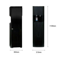 水道管直結浄水サーバーD25(BLACK)床置きタイプ