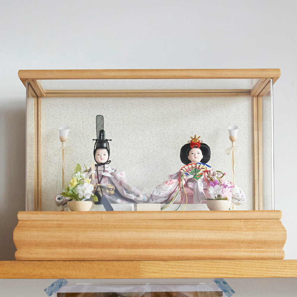 楽天市場】雛人形アクリルケースオルゴールの通販