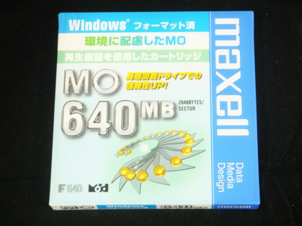 ブランド名マクセル maxell商品名【未開封】MOディスク　640MB　Windowsフォーマット　MA-M640.WIN.B1E 商品説明※製品の特性上、保証は付きません。コンディションレベルN（未使用品）コンディションの備考【全体】未使用品の状態ですが、買取商品の為、完全な新品ではございません。その為、箱や本体に多少の汚れなどが見られる場合がございます。(減額済)。配送方法宅配便商品番号hod109219075在庫お問合せ先【ワットマンテック横須賀堀ノ内店】　046-820-2870【ご注意】当社オンラインショップ以外で情報、商品写真、画像、文章等を無断で転用しているページは偽サイトであり当店とは一切関係がございませんのでご注意ください。接続先のURLをご確認ください。楽天市場URL：https://www.rakuten.co.jp/楽天市場商品ページ：https://item.rakuten.co.jp/●●●《マクセル》maxell【未開封】MOディスク 640MB Windowsフォーマット MA-M640.WIN.B1E 1065634362