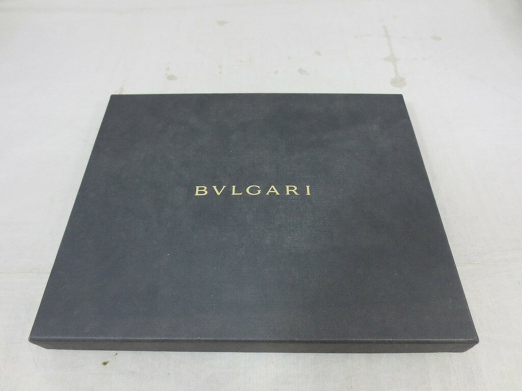 ブルガリ BVLGARI タブレットケース ブラック 【中古】