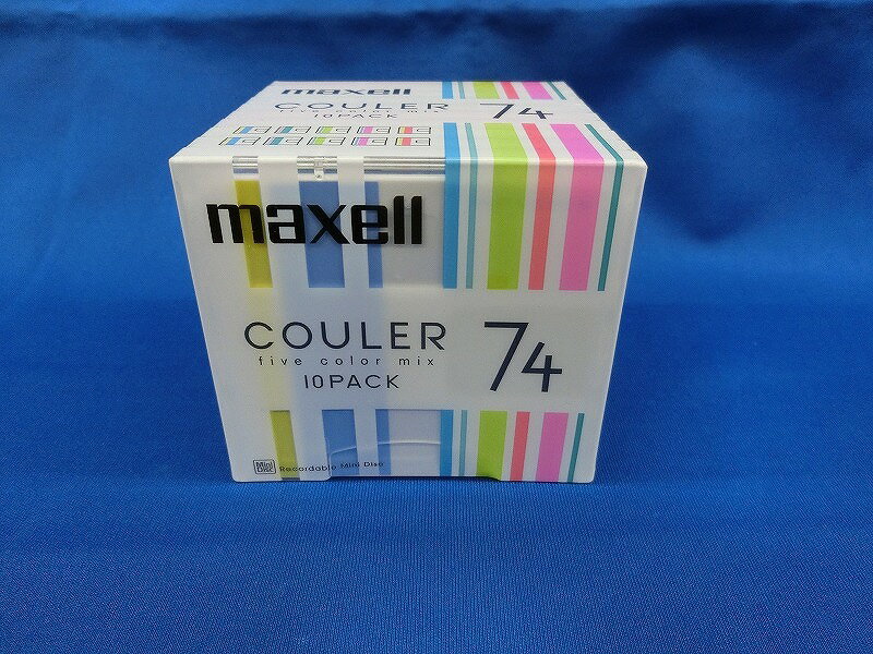  マクセル maxell 音楽用MD 74分 10枚組 CUMD74MIXB.10P