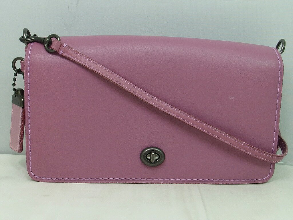 コーチ COACH ディンキーショルダーバッグ ショルダー ピンク ピンクラメ 22833 【中古】