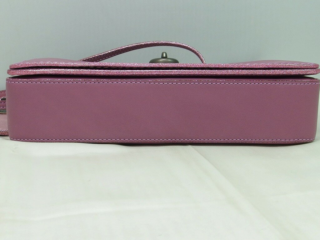 コーチ COACH ディンキーショルダーバッグ ショルダー ピンク ピンクラメ 22833 【中古】