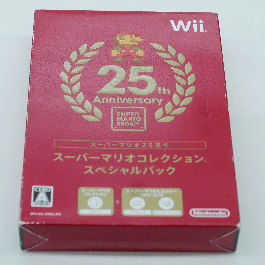 Nintendo 任天堂 Wii スーパーマリオ25周年 スペシャルパック 【中古】