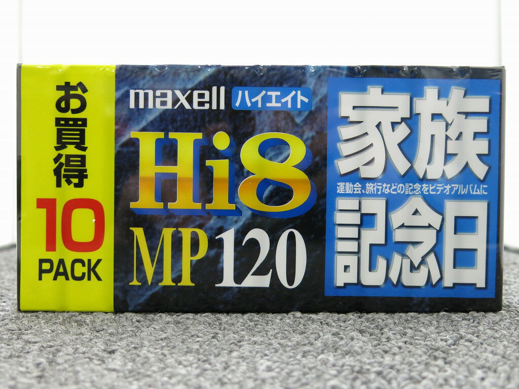 ̤ѡ ޥ maxell ̤ѡ̤ Hi8 MP120 10ܥѥå P6-120KHMP 10P