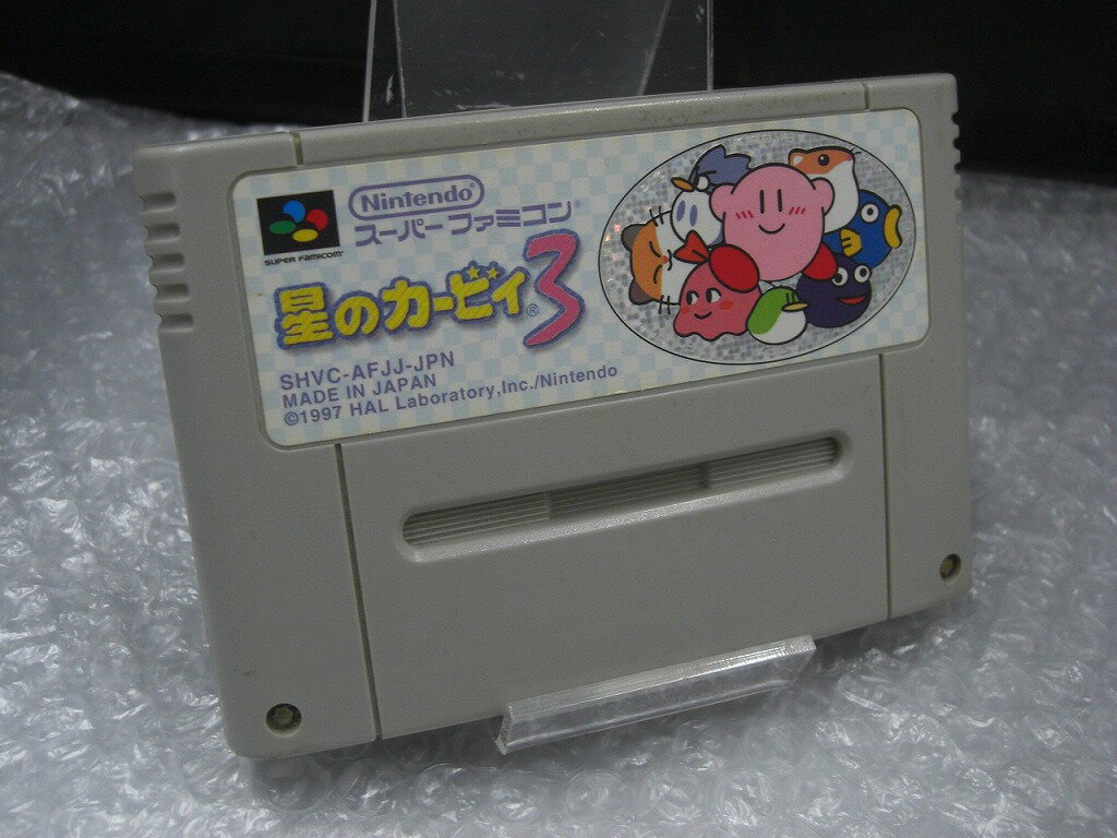 ニンテンドー Nintendo SFCソフト 星のカービィ3 SHVC-AFJJ-JPN 【中古】