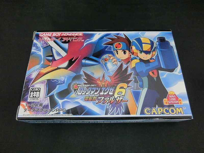 【期間限定セール】カプコン CAPCOM GBAソフト ロックマンエグゼ6 電脳獣ファルザー AGB-P-BR6J 【中古】