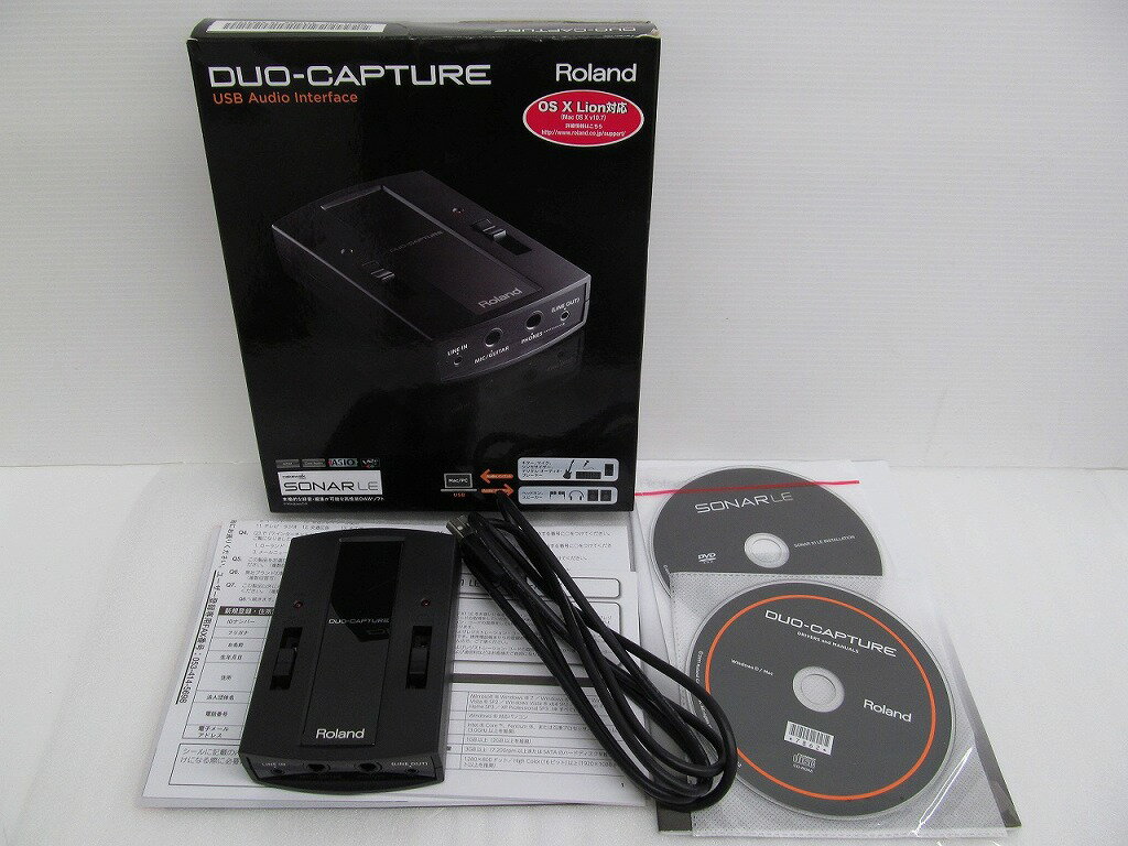 ローランド Roland オーディオ・インターフェース DUO-CAPTURE UA-11 【中古】