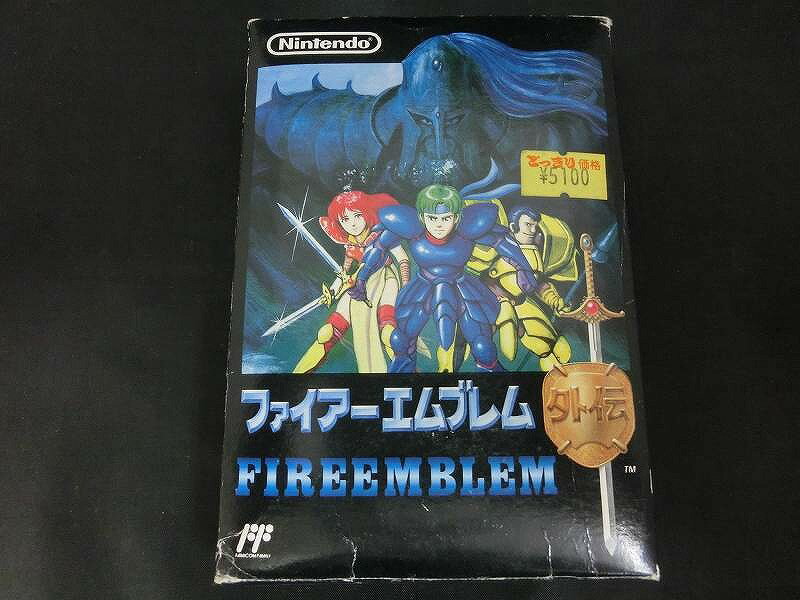 【5/15(水)全品ポイント10倍！！当日要エントリー！！】【期間限定セール】ニンテンドー Nintendo ファミコンソフト ファイアーエムブレム外伝 HVC-2I 【中古】