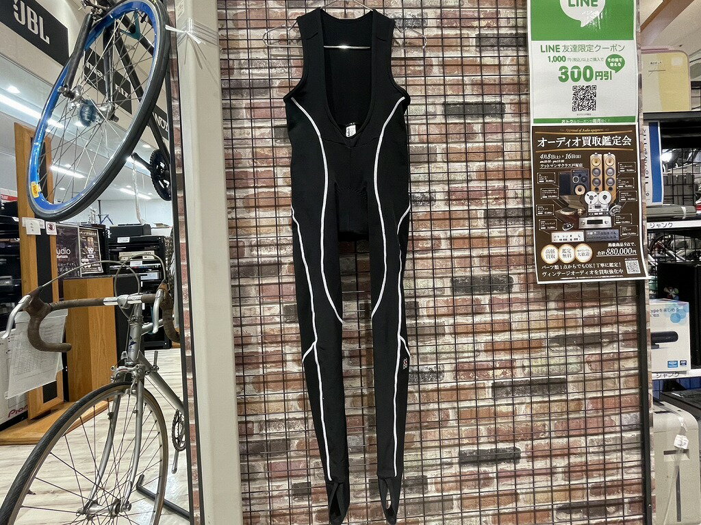 【全品ポイント10倍!要エントリー】【期間限定セール】bici ビブタイツ M 【中古】