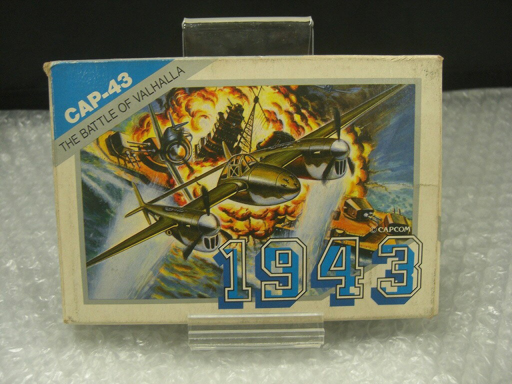 カプコン CAPCOM FCソフト 1943 THE BATTLE OF VALHALLA CAP-43 【中古】