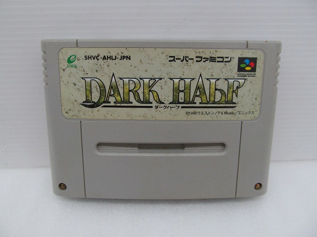 エニックス ENIX スーパーファミコン DARK HALF 【中古】