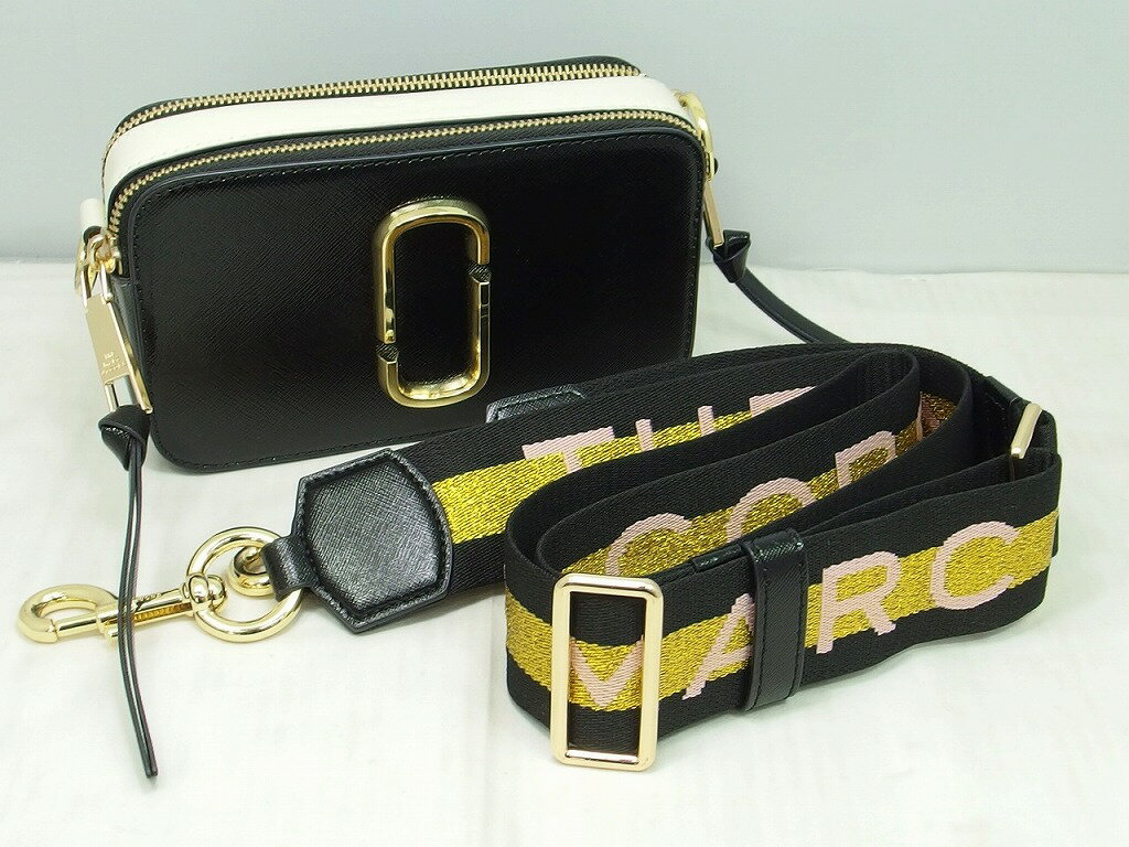 マークジェイコブス MARC JACOBS ショルダー ブラックマルチ ショルダーバッグ バッグ ブラック 黒 M0014146 【中古】