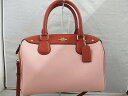 【期間限定セール】コーチ COACH 2WAYハンドバッグ ピンク/ブラウン F26152 【中古】