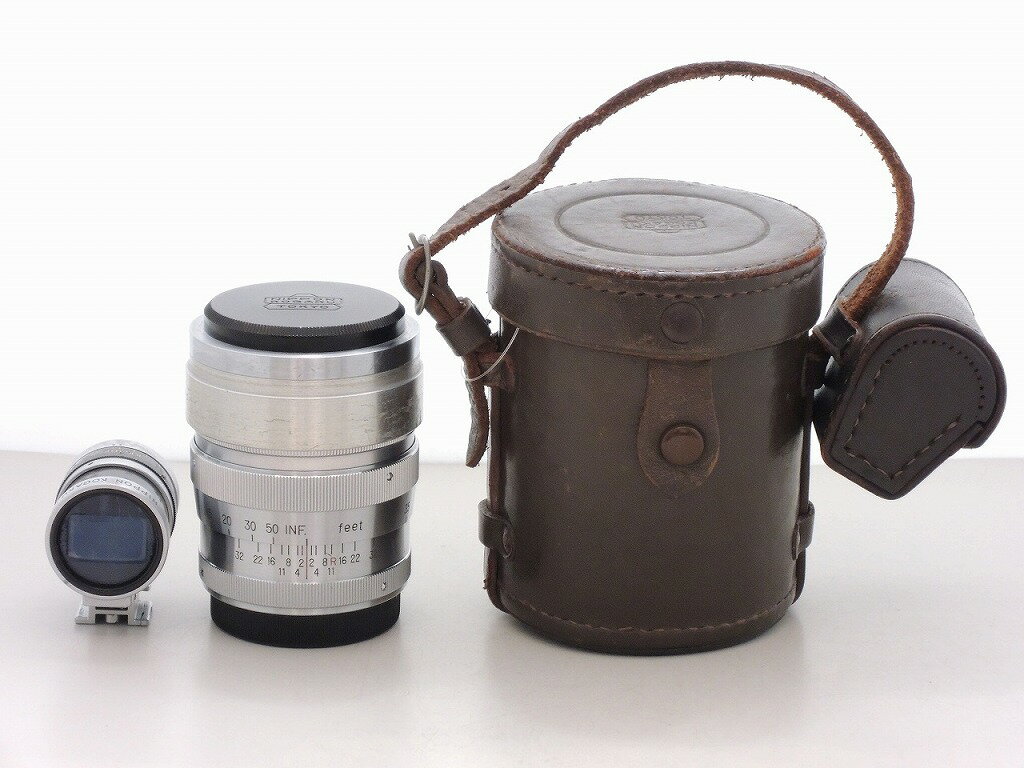 ニコン Nikon L39マウント レンズ 3.5-13.5cm ズームファインダー付き Nippon Kogaku NIKKOR-P.C 8.5cm F2 