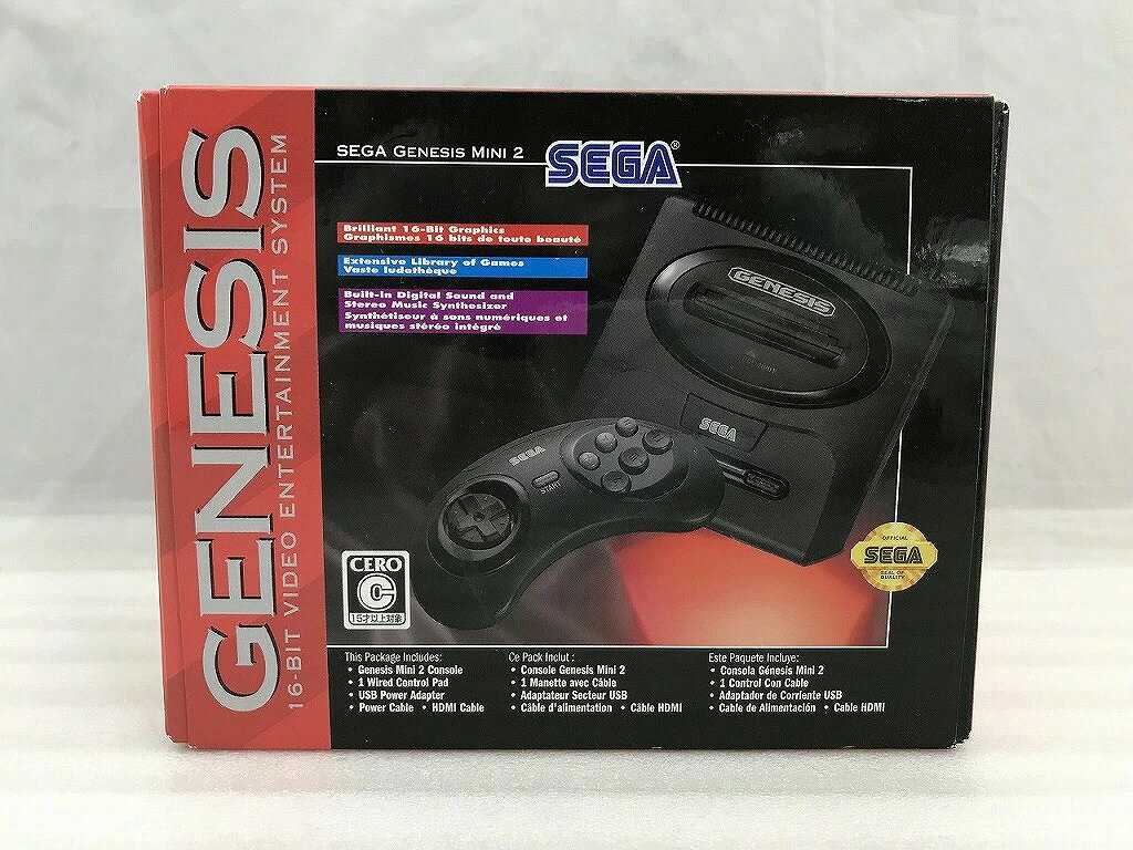 【未使用】 セガ SEGA SEGA GENESIS MINI 2 MK-16300