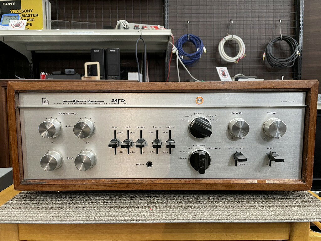 ラックスマン LUXMAN 【現状品】プリメインアンプ SQ-38FD 【中古】