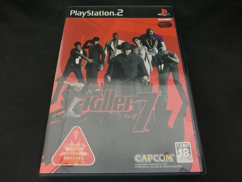 【期間限定セール】カプコン CAPCOM PS2ソフト killer7 SLPM-65947 【中古】