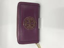 トリーバーチ TORY BURCH 長財布 紫 【中古】