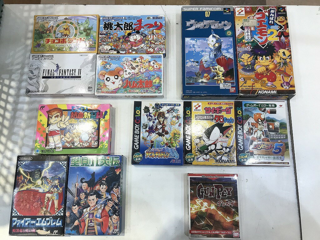 レトロゲーム 13本セット 【中古】