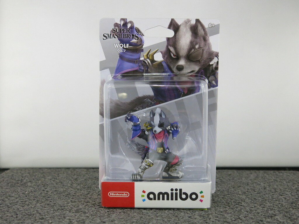 【期間限定セール】【未使用】 ニンテンドー Nintendo 【未使用・未開封】 amiibo ウルフ 大乱闘スマッシュブラザーズシリーズ NVL-C-AACV