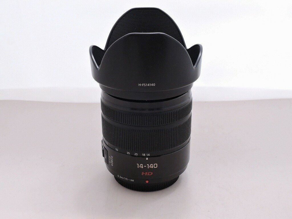 【期間限定セール】パナソニック Panasonic マイクロフォーサーズマウント レンズ G VARIO 14-140mm f3.5-5.6 ASPH. POWER O.I.S. 【中古】