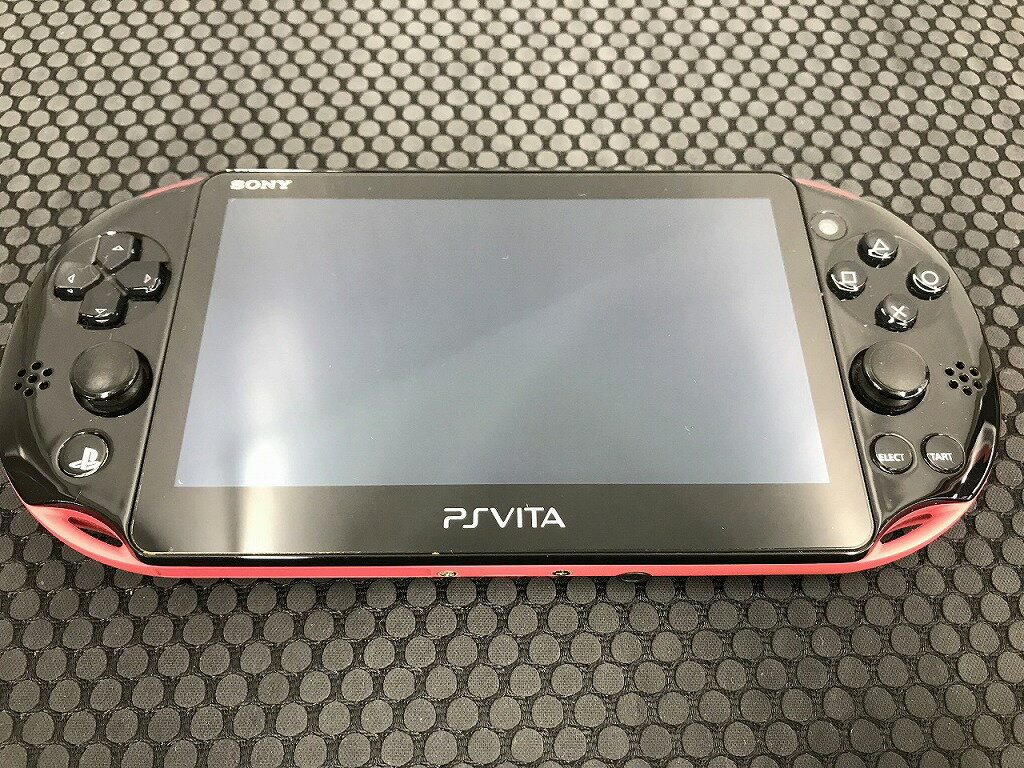 ソニー SONY PlayStation Vita プレイステーション ヴィータ Wi-Fiモデル 本体 ピンク ブラック PCH-2000 【中古】