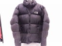 ザノースフェイス THE NORTH FACE ヌプシ ダウンジャケット センターロゴ ブラック N ...