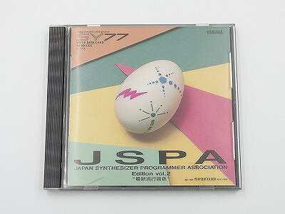 ヤマハ YAMAHA データカード JSPA EDITION VOL.2 最新流行音色 VC7706 【中古】