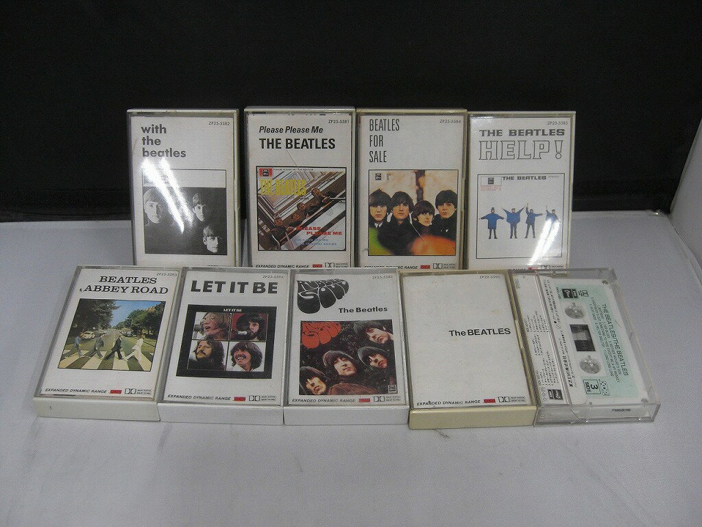 東芝EMI 東芝EMI 【ジャンク品】カセット THE BEATLES 8タイトル（9本）セット ZP25-5581 【中古】