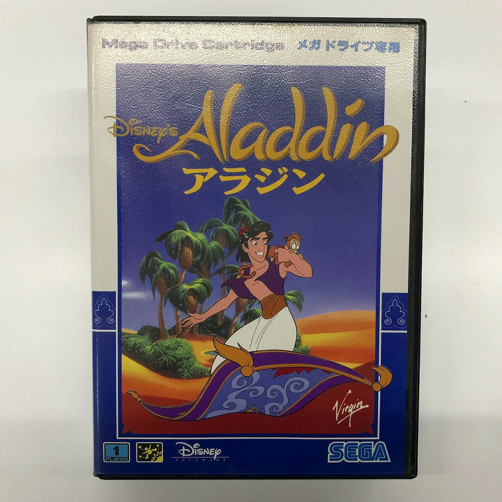【期間限定セール】セガ SEGA MD メガドライブソフト Aladdin アラジン Mega Drive G-4111 【中古】