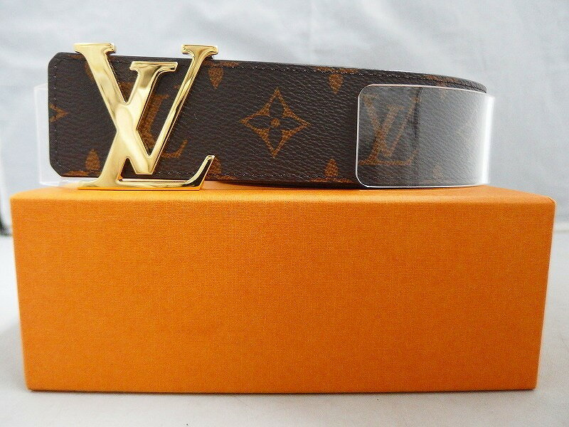 ルイヴィトン LOUIS VUITTON サンチュール LVイニシャル/ベルト M0323 【中古】