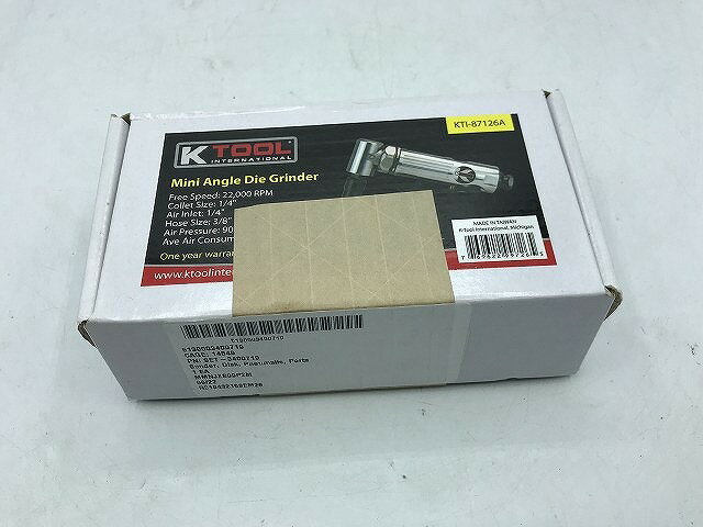 ケーツール K Tool ダイグラインダー KTI-87126A 【中古】