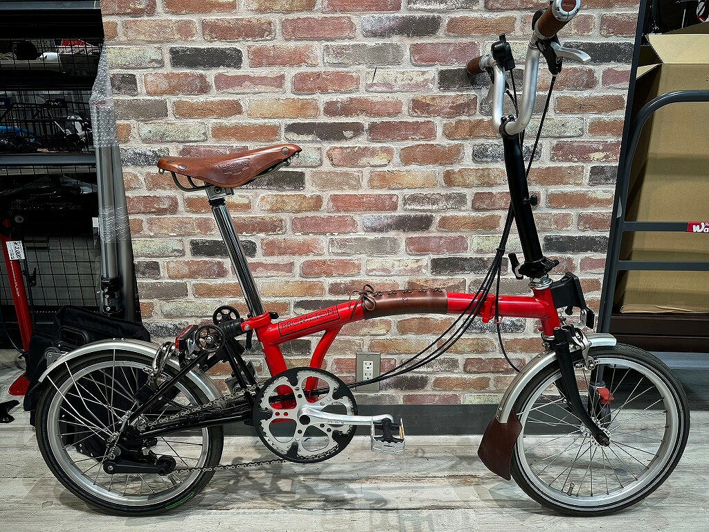 y5/15()Si|Cg10{IIvGg[IIzuvg BROMPTON yXz܂ݎ] 16C` RED M6L yÁz