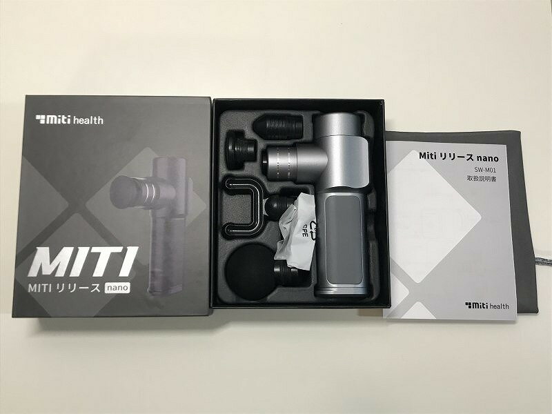 ミティ　ヘルス miti health 【並品】mitiリリースnano SW-M01 【中古】