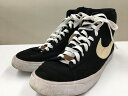 ナイキ NIKE 【並品】 ブレイザーMID 77 黒 CI1166-001 【中古】