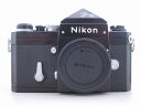 ニコン Nikon フィルム一眼レフカメラ ボディ ブラック F アイレベル 【中古】